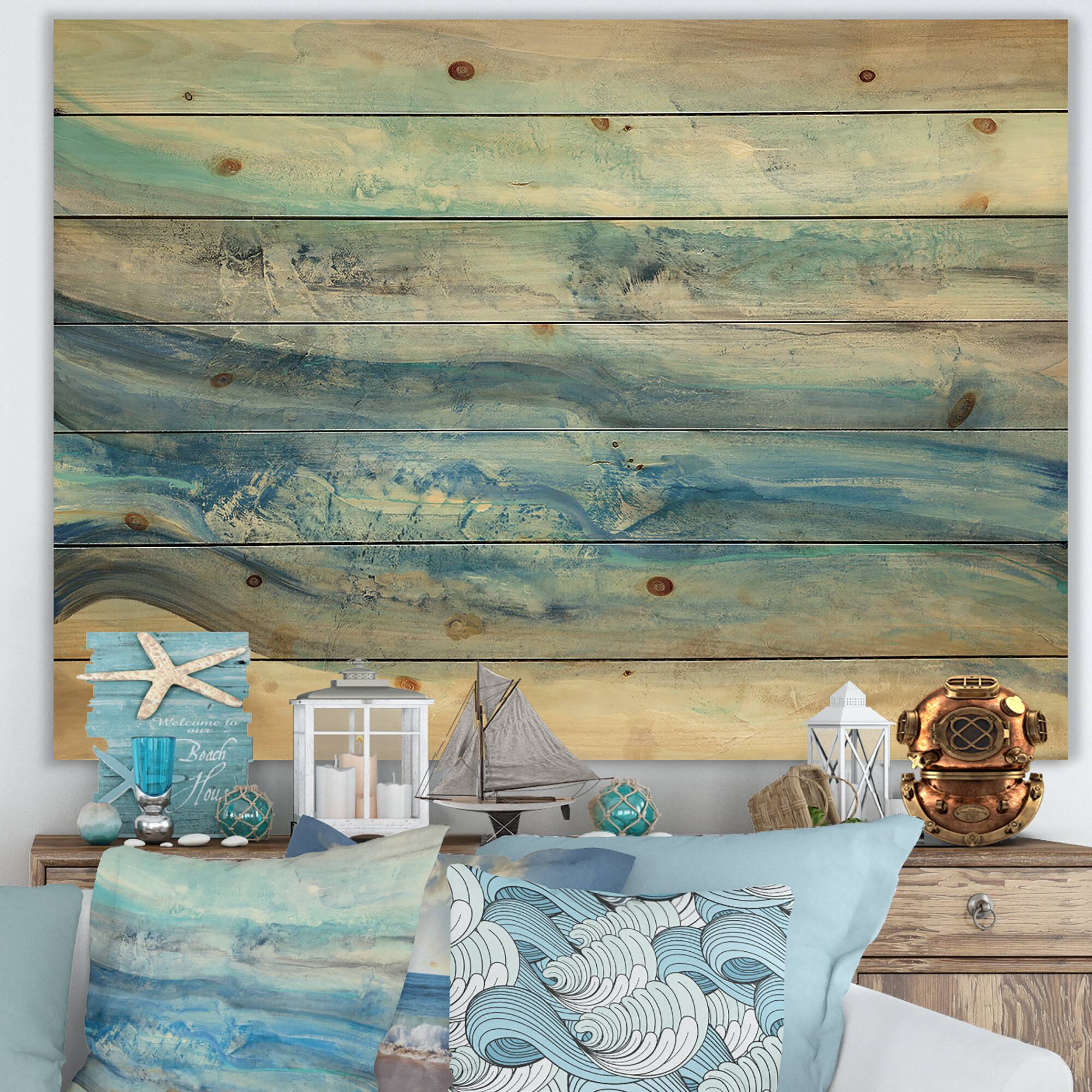 Designart - Ocean Mineral Waves